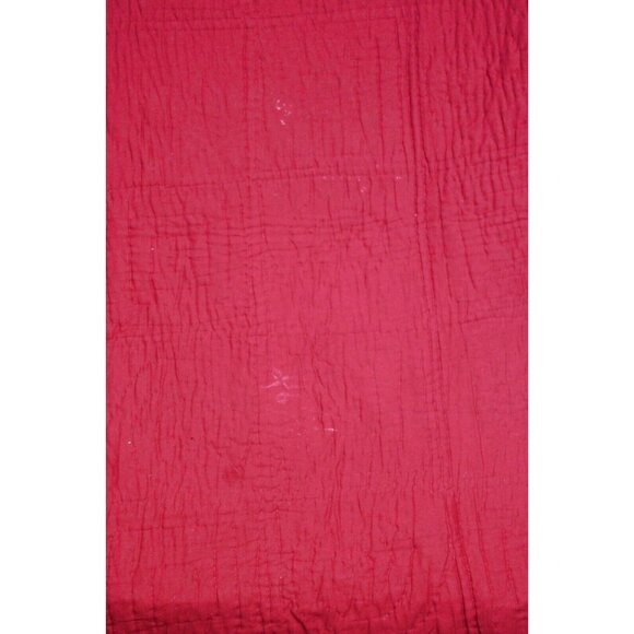 Colorblock Red Tones Velvet Throw Blanket Soft Comfy Winter Snuggle Velour Warm - Picture 6 of 8